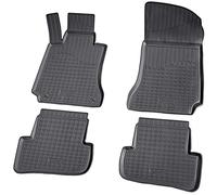 Recambo Alfombrillas de goma 3D aptas para Mercedes Clase C | W204 | S204 | 2007 2014 | ajuste perfecto.