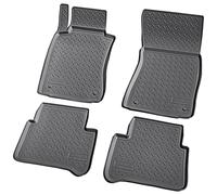 Recambo Alfombrillas de goma 3D aptas para Mercedes Clase E W211 | S211 | 2002 2009, ajuste perfecto.