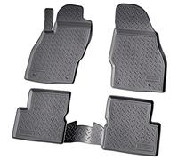 Recambo Alfombrillas de goma 3D aptas para Opel Corsa D Corsa E | año de fabricación 2006 2019 | ajuste perfecto con borde