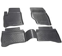 Recambo Alfombrillas de goma 3D aptas para Porsche Cayenne | 9PA | 2002 2010 | Ajuste perfecto con borde