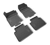 RECAMBO Alfombrillas de goma 3D aptas para Renault Koleos II 2016 - 2023, borde 3D alto, antideslizantes, sin olor, fáciles de limpiar, estables