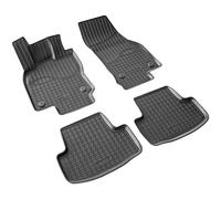 RECAMBO Alfombrillas de goma 3D aptas para Seat Ateca KH7 a partir de 2016, borde 3D alto, antideslizantes, sin olor, fáciles de limpiar, estables