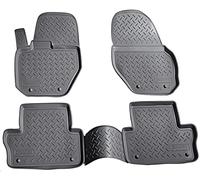Recambo Alfombrillas de goma 3D aptas para Volvo XC60, 2008 2017, ajuste perfecto con borde