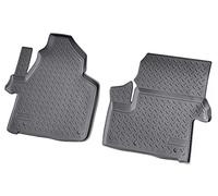 Recambo Alfombrillas de goma 3D aptas para VW Crafter, Alfombras Coche, año de fabricación 2006 2016, ajuste perfecto y borde