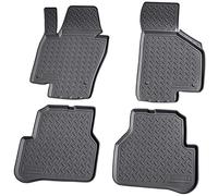 Recambo Alfombrillas de Goma 3D aptas para VW Passat 3C B7, año de fabricación 2010 2014, Ajuste Borde