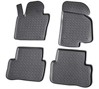 Recambo Alfombrillas de goma 3D aptas para VW Passat tipo 3C B7 | 2010-2015 | Alfombras Coche Ajuste perfecto con borde