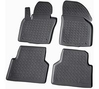 Recambo Alfombrillas de goma 3D aptas para VW Tiguan 5N, año de fabricación 2007 2016, ajuste perfecto con borde