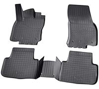 Recambo Alfombrillas de Goma 3D aptas para VW Tiguan II | AD1 | año de fabricación a Partir de 2016 | Ajuste Borde