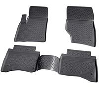 Recambo Alfombrillas de Goma 3D aptas para VW Touareg | 7L | año 2002 2010 | Ajuste Borde