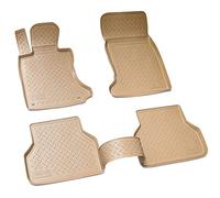 Recambo Alfombrillas de goma 3D compatibles con BMW Serie 5 E60 E61 Limo Touring, 2003 - 2010, ajuste perfecto, con borde