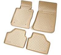 Recambo Alfombrillas de Goma 3D compatibles con BMW X1 E84, años 2009 2015, Alfombrillas de Goma para Coche, Ajuste, Borde