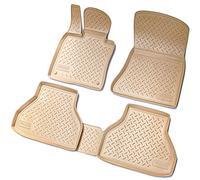 Recambo Alfombrillas de Goma 3D compatibles con BMW X5 E70, años 2006 2013, Alfombrillas de Goma para Coche, Ajuste, Borde