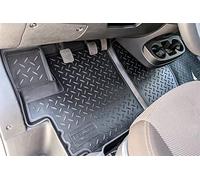 Recambo Alfombrillas de Goma 3D compatibles con Citroen Jumper | Fiat Ducato | Boxer | a Partir de 2006 | Alfombrillas de Goma para Coche | Ajuste Borde | Negro