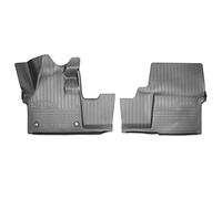 Recambo Alfombrillas de Goma 3D compatibles con Citroen SpaceTourer, año de fabricación a Partir de 2016, Alfombrillas de Goma para Coche, Ajuste, Borde Negro, Parte Delantera