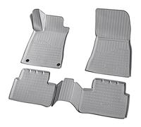 Recambo Alfombrillas de Goma 3D compatibles con Mercedes Clase A | W177 | a Partir de 2018 > | Alfombrillas de Goma para Coche | Ajuste Borde | Gris