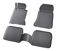 Recambo Alfombrillas de Goma 3D compatibles con Mercedes Clase E | W124 | S124 años 1984 1997 | Alfombrillas de Goma para Coche | Ajuste Borde | Color Negro