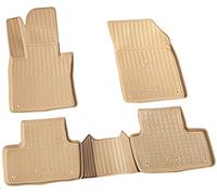 Recambo Alfombrillas de Goma 3D compatibles con Volvo XC60 II, a Partir de 2017, Alfombrillas de Goma para Coche, Ajuste, Borde