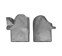 Recambo Alfombrillas de goma 3D delanteras aptas para Mercedes Clase V W447 | a partir de 2014 > | con borde