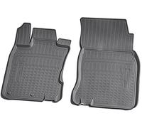 Recambo Alfombrillas de goma 3D delanteras aptas para Nissan Qashqai J11 | a partir de 2014 > | Ajuste perfecto + borde