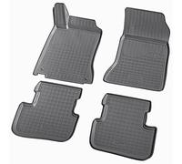 Recambo Alfombrillas de goma 3D para Mercedes Clase A W176 2012 - 2018, Alfombrilla Coche Goma, ajuste y borde