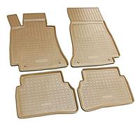 Recambo | Alfombrillas de Goma 3D | para Mercedes Clase C W205, S205 | a Partir de 2014 | Alfombra para Coche | Ajuste Borde