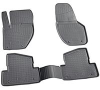 Recambo Alfombrillas de goma 3D para Volvo V40 II + V40 Cross Country 2012 - 2019, con borde