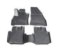 Recambo Alfombrillas de goma premium 3D aptas para Fiat 500L, año de fabricación a partir de 2012, ajuste perfecto con borde