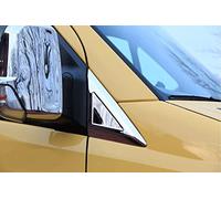 Recambo Apto para Mercedes Sprinter W906 VW Crafter cromo espejo triángulo embellecedor acero inoxidable