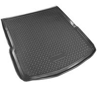 Recambo Bandeja para maletero apta para Audi A6 C6 Sedán, 2004 2011, polietileno (plástico flexible), color negro, ajuste perfecto con borde