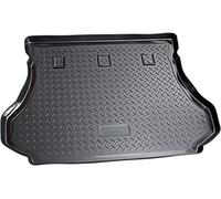 Recambo Bandeja para Maletero Apta para Hyundai Santa Fe I, SM | 2000 2006 | Negro, plástico, Ajuste Borde Alto y Abalorios 3D