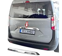 RECAMBO Moldura de maletero de acero inoxidable cromada - embellecedor de alto brillo para un elegante coche - apto para Ford Tourneo Courier | año de fabricación a partir de 2023