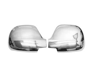 RECAMBO | Cubierta de espejo retrovisor | Compatible con Mercedes Benz Vito W639 | 2003-2010 | Acero Inoxidable Cromado | KIT embellecedor para espejos retrovisores