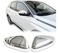 RECAMBO | Cubierta de Espejo retrovisor | Compatible con Peugeot 3008 II | a Partir de 2016 | Acero Inoxidable Cromado | Kit embellecedor para Espejos retrovisores
