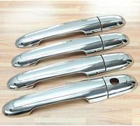 Recambo | Cubierta para Manillas de Puertas | compatible con Mercedes Vaneo W414, Vito/Viano W639 | Embellecedores KIT acero inoxidable para manijas de puertas | Manetas Cromadas