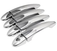 RECAMBO | Cubierta para Manillas Puertas | compatible con BMW serie 5 E60 E61 X3 E83 | Embellecedores KIT acero inoxidable cromados para manijas de puertas