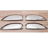 RECAMBO | Cubierta para Manillas Puertas | compatible con Dacia Duster II | a partir de 2018 | Embellecedores KIT acero inoxidable cromados para manijas de puertas