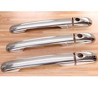 RECAMBO | Cubierta para Manillas Puertas | compatible con Mercedes W638 W901 W905 Vito V Clase VW LT | Embellecedores KIT acero inoxidable cromados para manijas de puertas