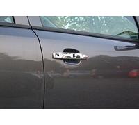 RECAMBO | Cubierta para Manillas Puertas | compatible con Opel Astra H/J GTC Corsa D Tigra B | Embellecedores KIT acero inoxidable cromados para manijas de puertas