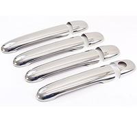 RECAMBO | Cubierta para Manillas Puertas | compatible con Seat Alhambra | 1995-2010 | Embellecedores KIT acero inoxidable cromados para manijas de puertas