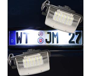Recambo - Iluminación LED para matrícula compatible con Nissan 350Z | 370Z | Cube | GT-R | Leaf