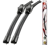 RECAMBO Juego de 2 limpiaparabrisas delanteros para Citroen C5 Aircross 2018 400/700 mm (16/28 pulgadas) - Visión clara - Funcionamiento silencioso - Fácil montaje - Mezcla de caucho duradero
