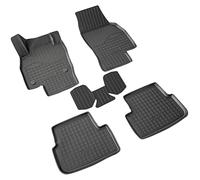 RECAMBO Alfombrillas de goma 3D aptas para Seat Arona BJ a partir de 2017, borde 3D alto, antideslizantes, inodoras, fáciles de limpiar, estables