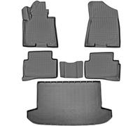 Recambo Juego de Alfombrillas de Goma y Bandeja para Maletero para Hyundai Tucson III, Tipo TL | a Partir de 2015 > Alfombrillas de Coche 100% a Medida y Alfombrilla para Maletero de TPE