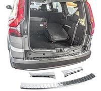 RECAMBO Juego de protectores de parachoques de acero inoxidable compatible con Dacia Jogger | año de fabricación a partir de 2021 - pulido brillante, aspecto cromado - estilo y protección para el