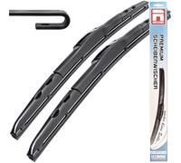 Recambo - Limpiaparabrisas delantero Flex Aero compatible con Mazda 2 | Tipo DE | año de fabricación 2007 2014 600 mm 350 mm Juego de escobillas de limpiaparabrisas