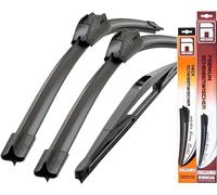 Recambo Limpiaparabrisas delantero + trasero compatible con Opel Vivaro A, año de fabricación 2001 2014 (juego de 3: 600 mm/525 mm/400 mm)