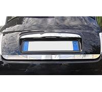 Recambo | Liston para maletero | compatible con Fiat 500 | a partir de 2007 | acero inoxidable cromado | embellecedor inferior para puerta