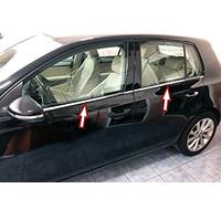 Recambo Listones de acero inoxidable cromado para ventanas de Volkswagen Golf 6 VI | 4 puertas | 2008 2012 | 4 piezas