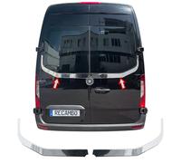 RECAMBO Marco de acero inoxidable para puertas traseras y ventanas traseras, embellecedores de alta calidad en aspecto pulido, juego de reequipamiento hecho a medida, apto para Mercedes Sprinter W907