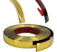 RECAMBO Moldura dorada, versátil, flexible y autoadhesiva, 25 mm x 5 m